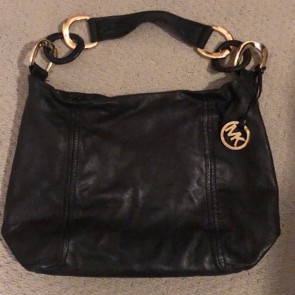 Michael Kors hobo bag (black/gold)